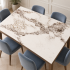 Прямокутна скатертина для кухні та їдальні, для дому " Loft Marble", 60*90 см Прямокутна скатертина для кухні та їдальні, для дому " Loft Marble", 60*90 см