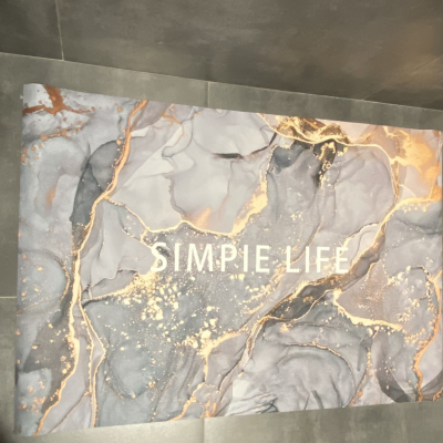 Діатомітовий килимок для ванної кімнати "Simple life" 60х90 см Діатомітовий килимок для ванної кімнати "Simple life" 60х90 см