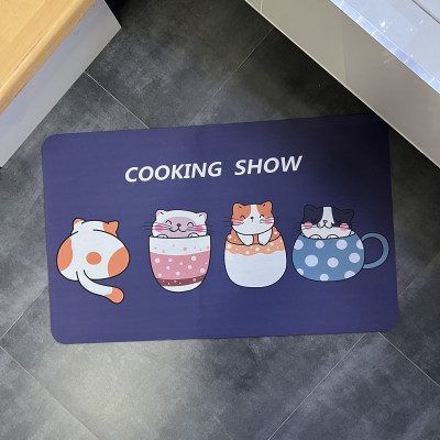 Діатомітовий килимок для ванної кімнати Cooking show, 50х80 см Діатомітовий килимок для ванної кімнати Cooking show, 50х80 см