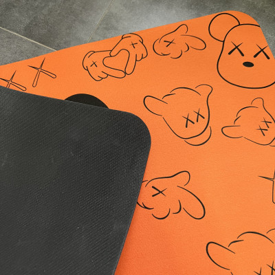Діатомітовий килимок для ванної кімнати антиковзкий помаранчевий, 40х60 см Діатомітовий килимок для ванної кімнати антиковзкий помаранчевий, 40х60 см